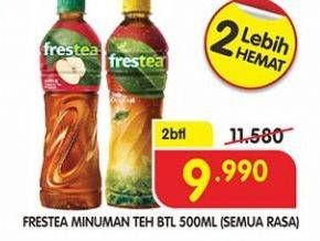 Promo Harga FRESTEA Minuman Teh All Variants per 2 botol 500 ml - Superindo