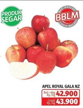 Promo Harga Apel Royal Gala NZ per 1000 gr - Lotte Grosir