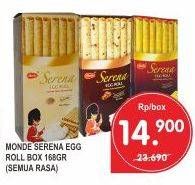 Promo Harga MONDE Serena Egg Roll All Variants 168 gr - Superindo