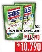Promo Harga SOS Pembersih Lantai 750 ml - Hypermart