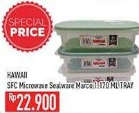 Promo Harga Hawaii SFC Microwave Sealware Macro  - Hypermart