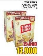 Promo Harga Torabika Creamy Latte 10 pcs - Giant