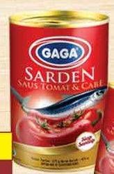 Promo Harga GAGA Sardines 425 gr - Yogya