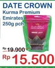Promo Harga DATE CROWN Kurma Premium Khenaizi 250 gr - Indomaret