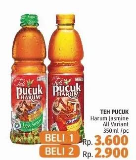 Promo Harga TEH PUCUK HARUM Minuman Teh All Variants 350 ml - LotteMart