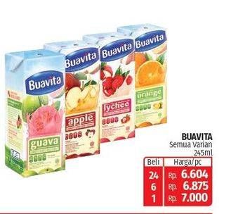 Promo Harga BUAVITA Fresh Juice All Variants 250 ml - Lotte Grosir