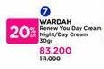 Promo Harga Wardah Renew You Day Cream/Night Cream  - Watsons