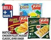 Promo Harga Hato Chicken Nugget/Fillet  - Hypermart