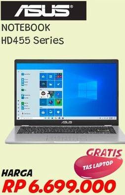 Promo Harga ASUS Notebook HD455 Series  - Courts