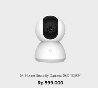 Promo Harga MI HOME Security Camera 360 1080P  - Erafone
