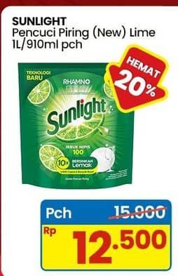 Promo Harga Sunlight Pencuci Piring Jeruk Nipis 100 910 ml - Indomaret
