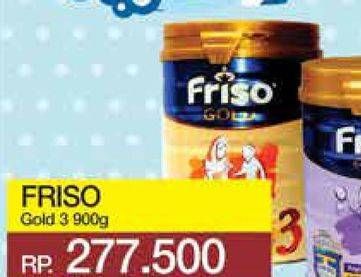 Promo Harga FRISO Gold 3 Susu Pertumbuhan 900 gr - Yogya