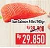 Promo Harga Salmon Fillet per 100 gr - Hypermart