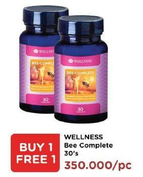 Promo Harga WELLNESS Bee Complete 30 pcs - Watsons