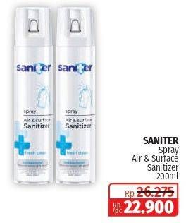 Saniter Air & Surface Sanitizer Aerosol