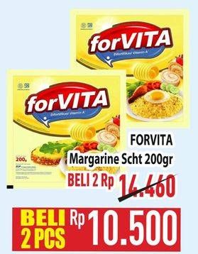 Promo Harga Forvita Margarine 200 gr - Hypermart
