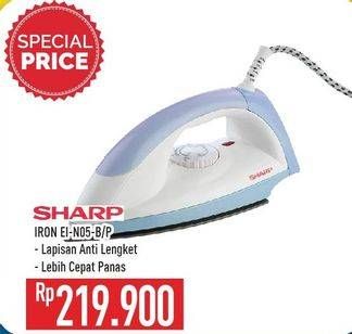 Promo Harga SHARP EI-N05 Iron  - Hypermart