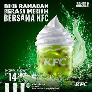 Promo Harga KFC Cocolush Float  - KFC