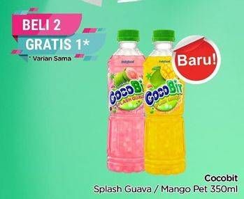 Promo Harga FRUTAMIN Cocobit Splash Guava, Mango 350 ml - TIP TOP