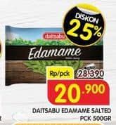 Daitsabu Edamame 500 gr Diskon 26%, Harga Promo Rp20.900, Harga Normal Rp28.390