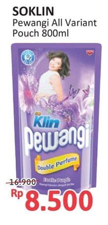 Promo Harga So Klin Pewangi All Variants 800 ml - Alfamidi