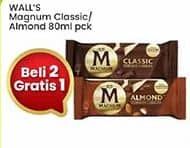 Promo Harga Walls Magnum Almond, Classic 90 ml - Indomaret
