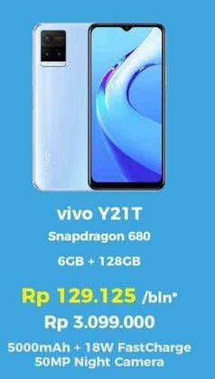 Promo Harga Vivo Y21T  - Erafone