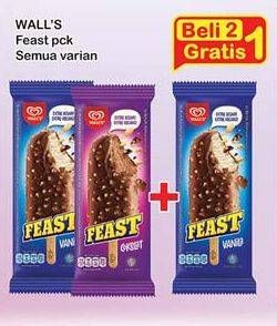 Promo Harga WALLS Feast All Variants per 2 pcs - Indomaret