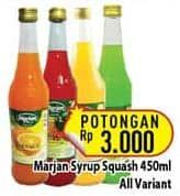 Marjan Syrup Squash