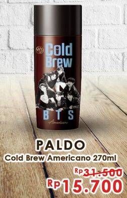Promo Harga PALDO Drink Coffee Cold Brew Americano 270 ml - Alfamidi