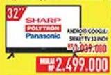 Promo Harga Promo Smart TV 32 Inch  - Hypermart