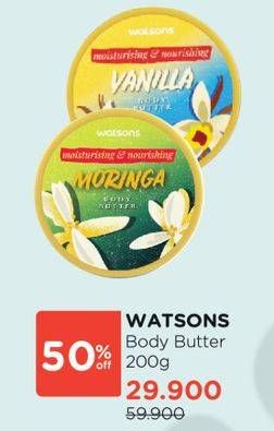 Promo Harga WATSONS Body Butter 200 gr - Watsons