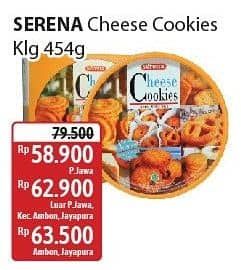 Promo Harga Serena Cheese Cookies 454 gr - Alfamidi