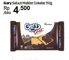 Promo Harga GERY Malkist Chocolate 110 gr - Carrefour