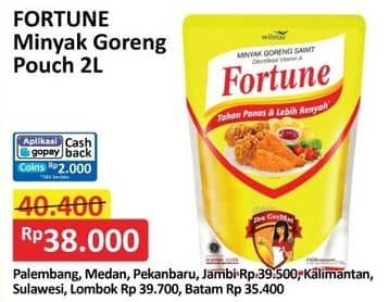 Promo Harga Fortune Minyak Goreng 2000 ml - Alfamart