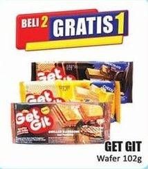 Promo Harga Get Git Wafer 102 gr - Hari Hari