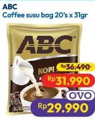 Promo Harga ABC Kopi Susu per 20 sachet 31 gr - Hypermart