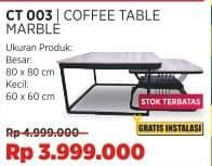 Promo Harga CT-003 Coffee Table  - COURTS