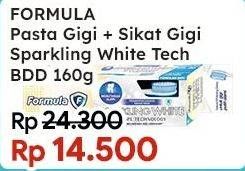 Promo Harga Formula Pasta Gigi + Sikat Gigi Confident Spl Technology 160 gr - Indomaret
