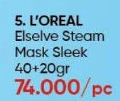 Promo Harga LOREAL Elseve Steam Mask Sleek 60 gr - Guardian