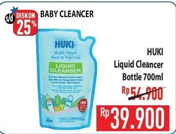 Promo Harga Huki Liquid Cleanser 700 ml - Hypermart