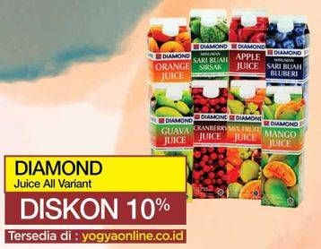 Promo Harga DIAMOND Juice All Variants 946 ml - Yogya