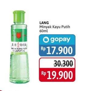 Promo Harga CAP LANG Minyak Kayu Putih 60 ml - Alfamidi