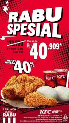 Promo Harga Rabu Spesial  - KFC