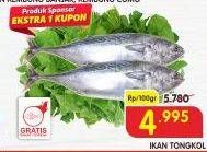 Promo Harga Ikan Tongkol per 100 gr - Superindo