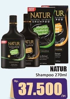 Promo Harga Natur Shampoo 270 ml - Hari Hari
