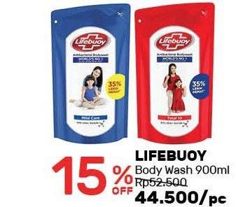 Promo Harga LIFEBUOY Body Wash 900 ml - Guardian