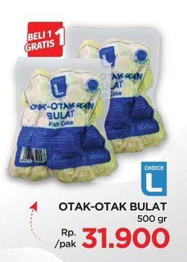 Promo Harga Choice L Otak-Otak Ikan Bulat 500 gr - Lotte Grosir