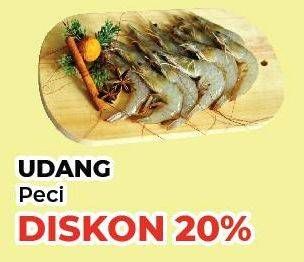 Promo Harga Udang Peci per 100 gr - Yogya