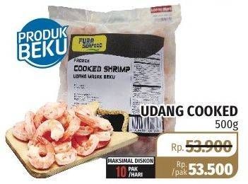 Promo Harga Udang Cooked 500 gr - Lotte Grosir